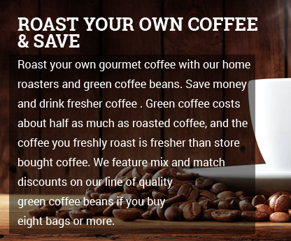 Roast your own coffee and save