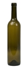 Twelve 750 Ml  KegLand Wine Bottles with Corks 