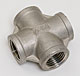 Stainless ½" NPT Cross 