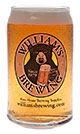 William's Nucleated Beer Can Glass