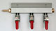 Three  Valve 1/4" Barb Gas Distributor