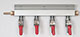 Four Valve 1/4" Barb Gas Distributor