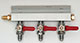 Three Valve 1/4" Threaded Gas Distributor