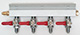 Four Valve 1/4" Threaded Gas Distributor