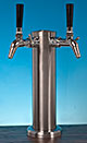 Nukatap Double Flow Control Complete Stainless Tower
