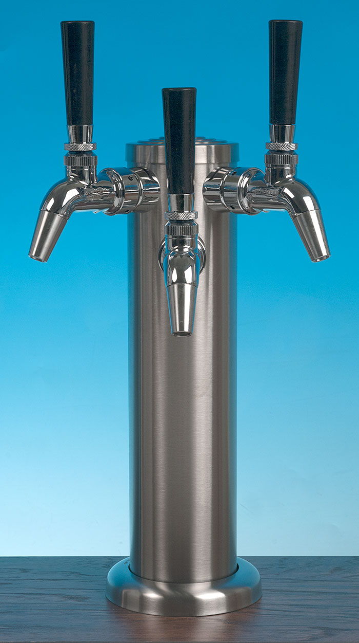 Nukatap Triple Complete Stainless Tower