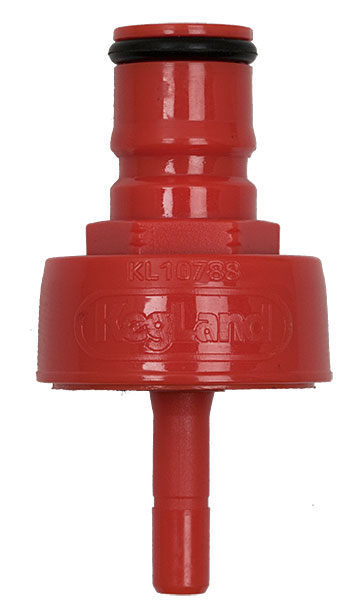 Red Carbonation & Cleaning Cap