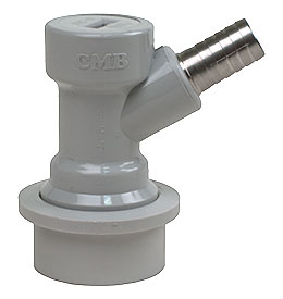  CMB Ball Lock Gas 3/8" Hose Barb