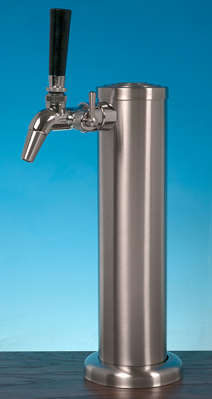 Nukatap Single Complete Flow Control  Stainless Tower