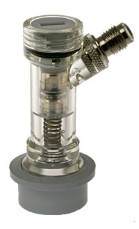 CMB Gas Ball Lock Fitting With Check Valve