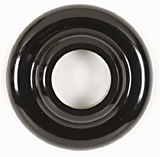 Black Plastic Shank Flange