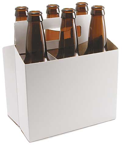 Blank 6 Pack Holder