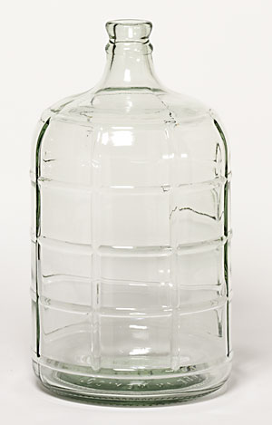 3 Gallon Italian Glass Carboy (Actual Cost Shipping)