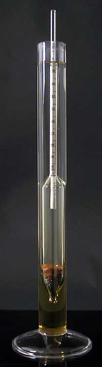 Glass Hydrometer Jar