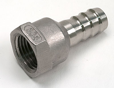 Stainless ½" Female Hose Barb
