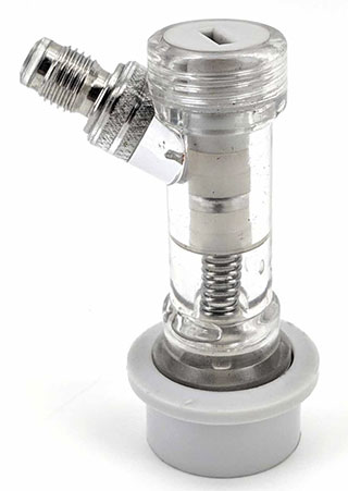 Kegland Gas Ball Lock Fitting With Check Valve