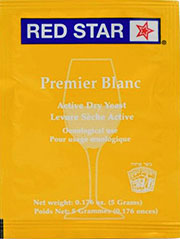 Red Star Premier Blanc Yeast