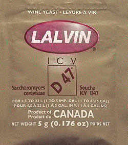 Lalvin ICV-D47 Wine Yeast