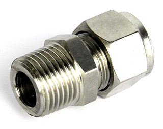 12.7mm Compression Fitting to 1/2" BSP Male