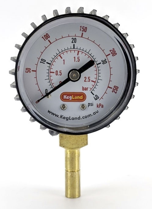DuoTight 0-40 PSI Pressure Gauge