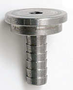 Stainless Shank Nipple  3/16"