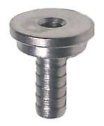 Stainless Shank Nipple 1/4"