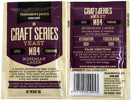 Mangrove Jack's M84 Bohemian Lager