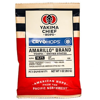 Amarillo® Brand VGXP01 Cryo Hops® with LupuLN2® Pellets