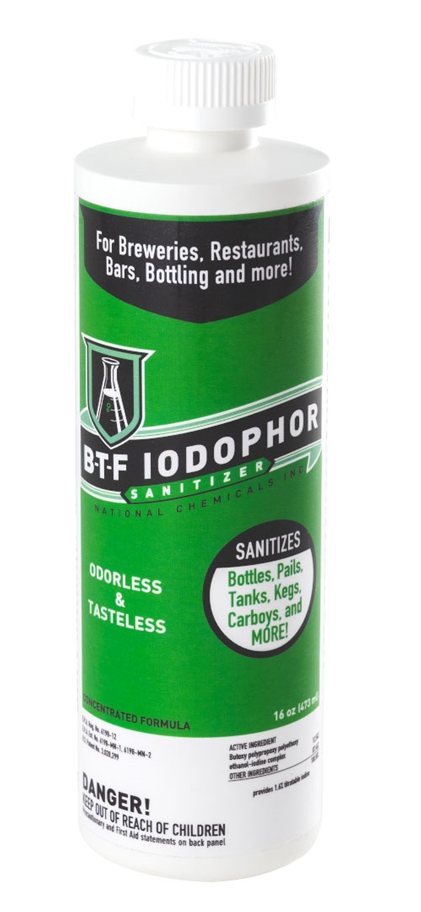 1 Pint BTF Iodophor