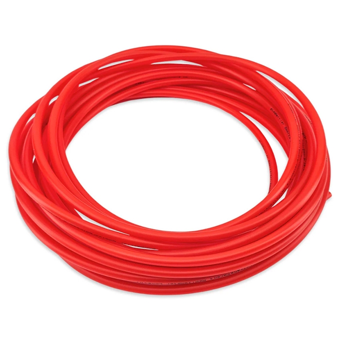 5mm by 8mm Transparent Red EVABarrier Gas/Beer Tubing (39' roll)