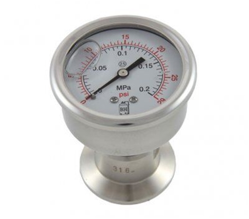 1½" Tri-Clamp Pressure Gauge