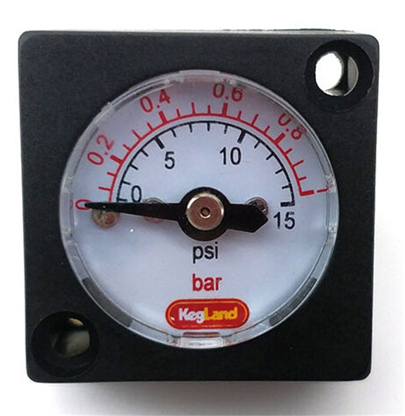 Mini Regulator Gauge 0-15 PSI