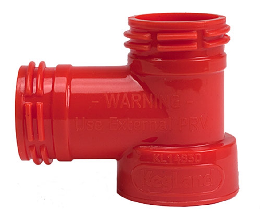 Carbonation Cap Tee Adapter
