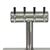 Nukatap Quad T-Bar Complete Stainless Tower 