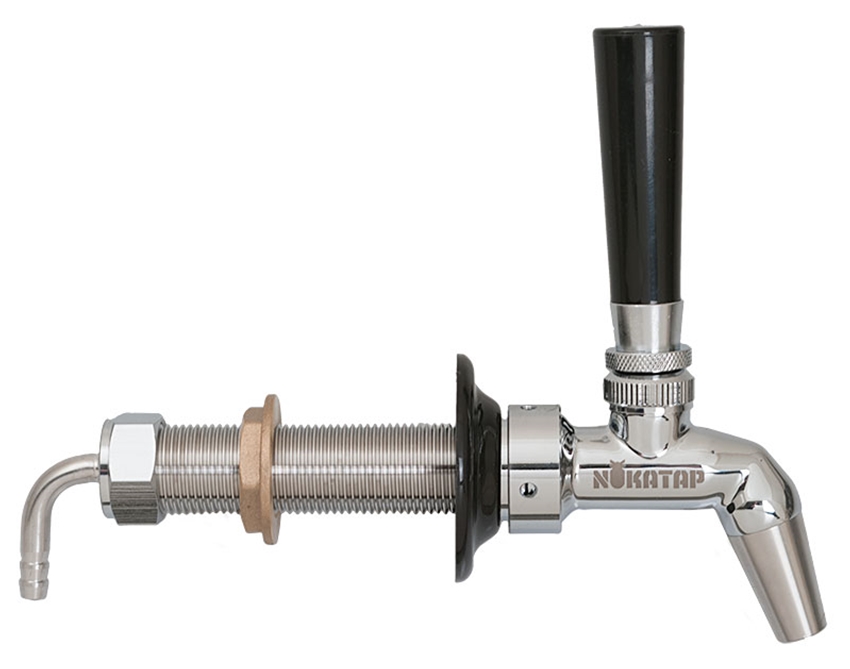Nukatap Stainless Faucet With Stainless Shank