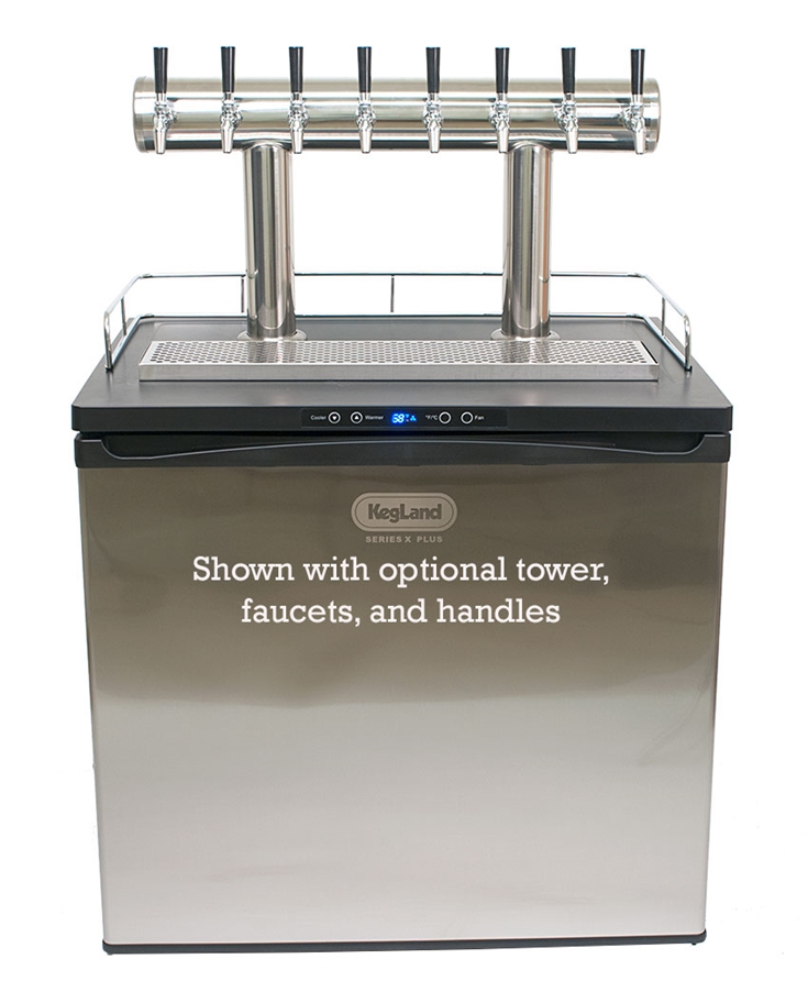 KegLand Series X Plus 8 Bridge Tower Kegerator