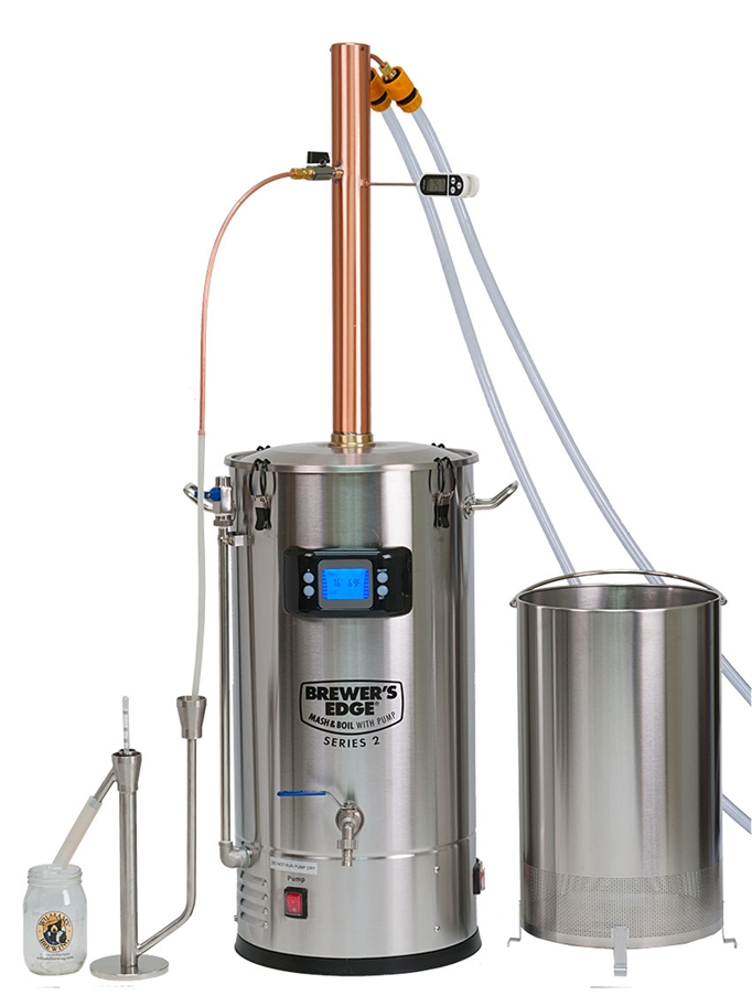 Mash & Boil with Pump Reflux Still Package