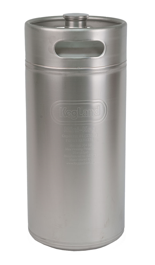 8 Liter KegLand Mini Keg