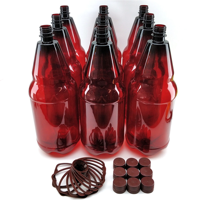 2.5 Liter PET Growler Bottles  (Case of 9)