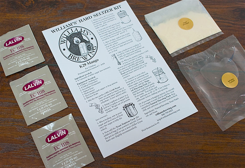 Mango Hard Seltzer Kit