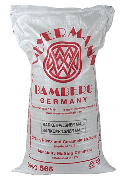 55 Lbs Weyermann® Barke® Pilsner Malt  (Actual Shipping Item)