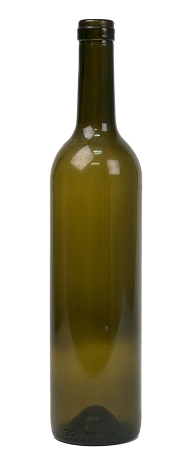 Twelve 750 Ml  KegLand Wine Bottles with Corks 