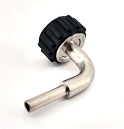 Kegland Quick Swivel Connector 1/2 to 6.35mm DuoTight Elbow Barb