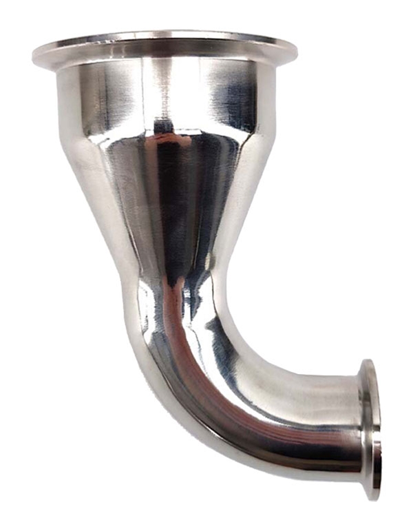 3" to 1.5" Tri-Clamp Elbow