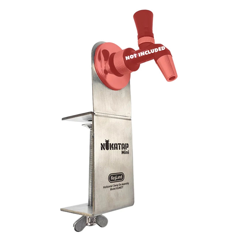 NukaTap Mini - Horizontal Clamp On Assembly