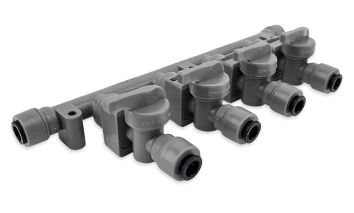 KegLand DuoTight Four Valve Manifold