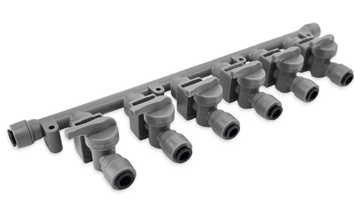 KegLand DuoTight Six Valve Manifold