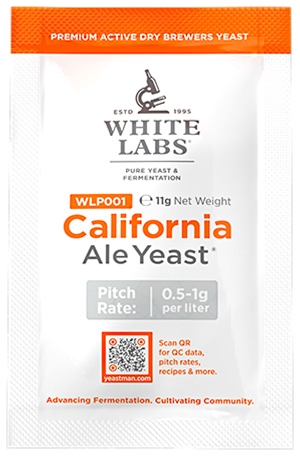 White Labs WLP001 California Ale Dry Yeast