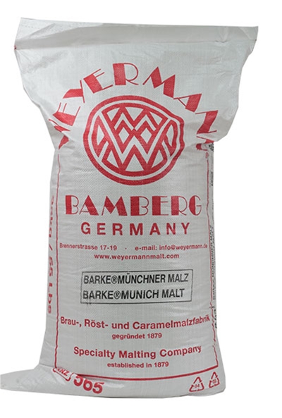 55 Lbs Weyermann® Barke® Munich Malt (Actual shipping item)
