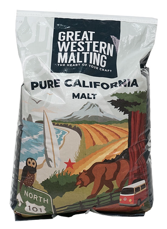 55 Lbs. GW Pure California Malt (Actual Shipping Item)